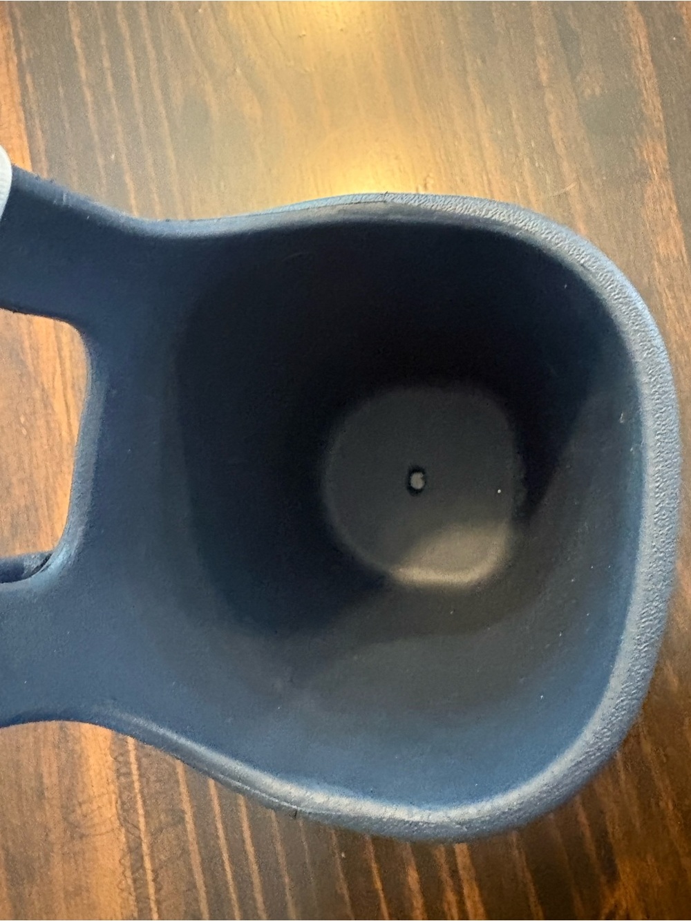 Kirkland’s Home Carry All Tote Bottle Holder Navy Blue New - Picture 4 of 6